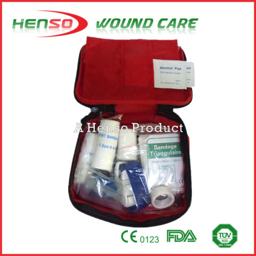 HENSO Waterproof Nylon Travel First Aid Kit