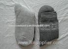 Jacquard Business Mens Wool Socks Comfortable Customized In Grey