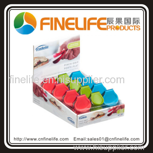 silicone heat Insulation hot pot clips