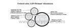 aluminium conductor steel reinforced cable aluminium electrical conductor
