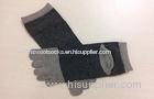 Multi-color Warm Grey Five Toe Socks Breathable For Sports