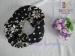Wave Point Knitted Neck Warmers With Red / Black Winter Neck Warmers