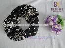 Wave Point Knitted Neck Warmers With Red / Black Winter Neck Warmers