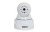 White WPS DC 5V High Definition P2P IP Cameras Embedded Dual Stream