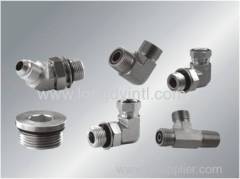 Hydraulic hose fittings and adapters