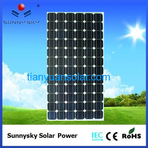 Monocrystalline Silicon solar panel 160w