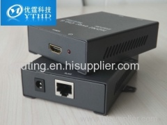 HDMI EXtender (sender + Receiver) by cat5e/6/6e/7 up to 60m