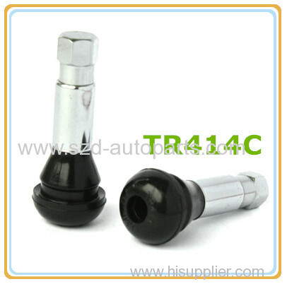 Chromed Snap-in Tubeless Tire Valves