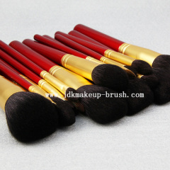 18PCS XGF Goat Hair Red Handle Makeup Brushes