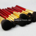 XGF Goat Hair Red Handle Makeup Brushes