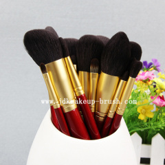 18PCS XGF Goat Hair Red Handle Makeup Brushes