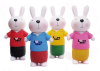 Vinyl PVC Rabbit Coin Bank for Promotion