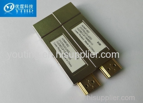 HDMI extender HDMI Optical Extender 300m HDMI1.4V 4kx2k 3d 1080P 120HZ Optical fiber multimode twin-core fiber interface