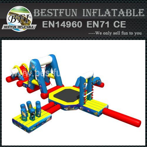 Floating Outdoor Thrilling Inflatable Water Park