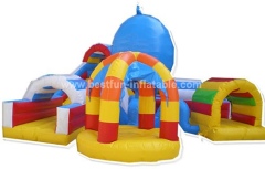 Lake inflatable water park games for kids and adults