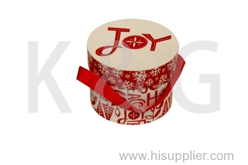 Round Paper Gift Box JOY