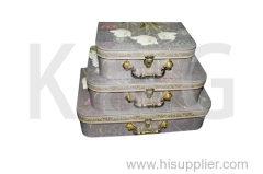 Tulip Patterned Suitcase Box Set