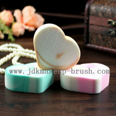 Heart Shape SBR Cosmetic Makeup Sponge