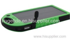OEM high capacity universal waterproof solar power bank with 3 anti cell manufactur for samsung and iphone solar charger