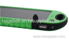 OEM high capacity universal waterproof solar power bank with 3 anti cell manufactur for samsung and iphone solar charger