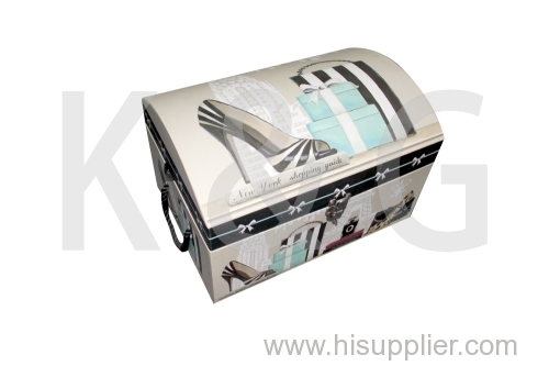 High-heeled shoes Patterned Treasure Chest Paper Box