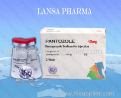 Pantoprazole Sodium for injection 40mg
