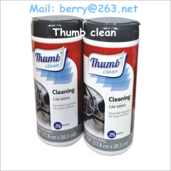 25pcs Car cleaning wipes