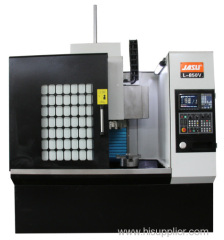 JASU 2-Axis Linear Guide CNC Vertical Lathe Machine for Metal Processing