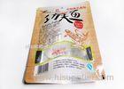 Colorful Laminated Snack Packaging Bags With Window OPP / PET / CPP Material