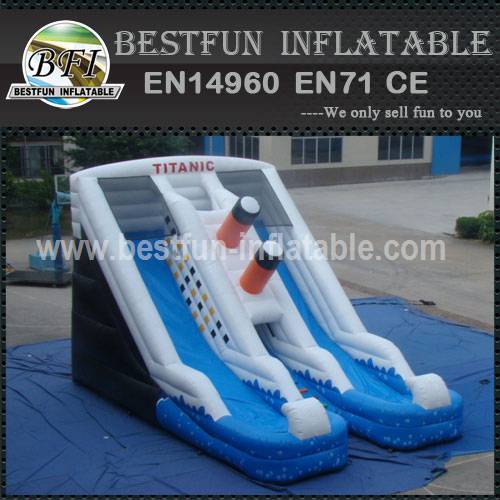 INFLATABLE WATER SLIDE TITANIC