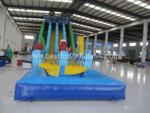 Giant Inflatable Beach Water Slide for Adult