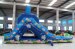 INFLATABLE AQUARIUM WATER SLIDE