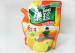 PET / PE Plastic Food Package Spout Stand Up Pouch With Spout For Juice