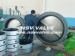 Cast iron double flange ends butterfly valve