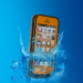 2014 new arrival PC + Silicone waterproof for apple iphone 5 5s waterproof case bag underwater back cover case