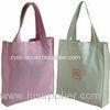 Colorful Promotional 100% Cotton Carrier Bags / Washable Reusable Eco Shopping Bags