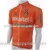 Custom European Style Cycling / Bike Wear Jersey With Half Front Zip