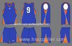 OEM Regular Fit Polyester Sublimated Basketball Uniforms Light Weight