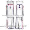 Women Us Quality White Summer Camp Basketball Uniforms Micro Mesh OEM