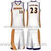 Quick Dry Fit Custom School Sublimated Basketball Uniforms Pro Mesh Fabric OEM