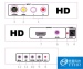 AV+L/R to HDMI Converter CVBS+S-VIDEO+R/L AUDIO To HDMI av converter audio converter cvbs converter