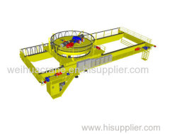Overhead Crane with Electromagnetic