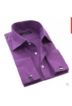 men's purple formal shirt