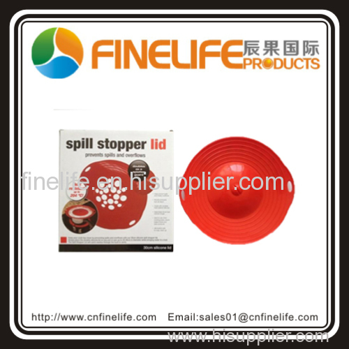 High quality spill stopper lid