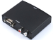 HDMI to VGA +L/R Converter hdmi converter vga converter 480i/576i/480p/576p/720p/1080i/1080p FCC CE HDCP 1.2