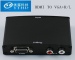 HDMI to VGA +L/R Converter hdmi converter vga converter 480i/576i/480p/576p/720p/1080i/1080p FCC CE HDCP 1.2