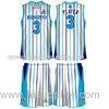 Unisex Light Weight Sublimated Basketball Clothes Embroidery Printing