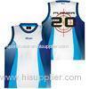 Italy Ink Heat Transfer Unisex Sublimated Basketball Uniforms Pro Mesh