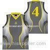 Junior XS - 5XL Sublimated Basketball Jersey Customized Shirt Breathable