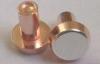 Silver Copper Electrical Contacts Rivets for relay / command switch